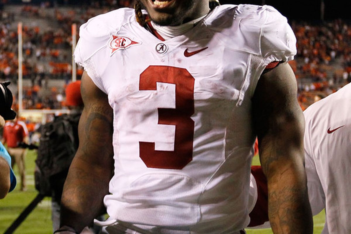 Trent Richardson is one of five Crimson Tide players on the AFCA All-American team.