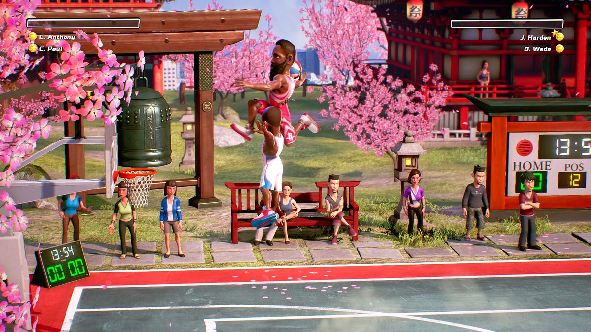 NBA Playgrounds - James Harden dunk