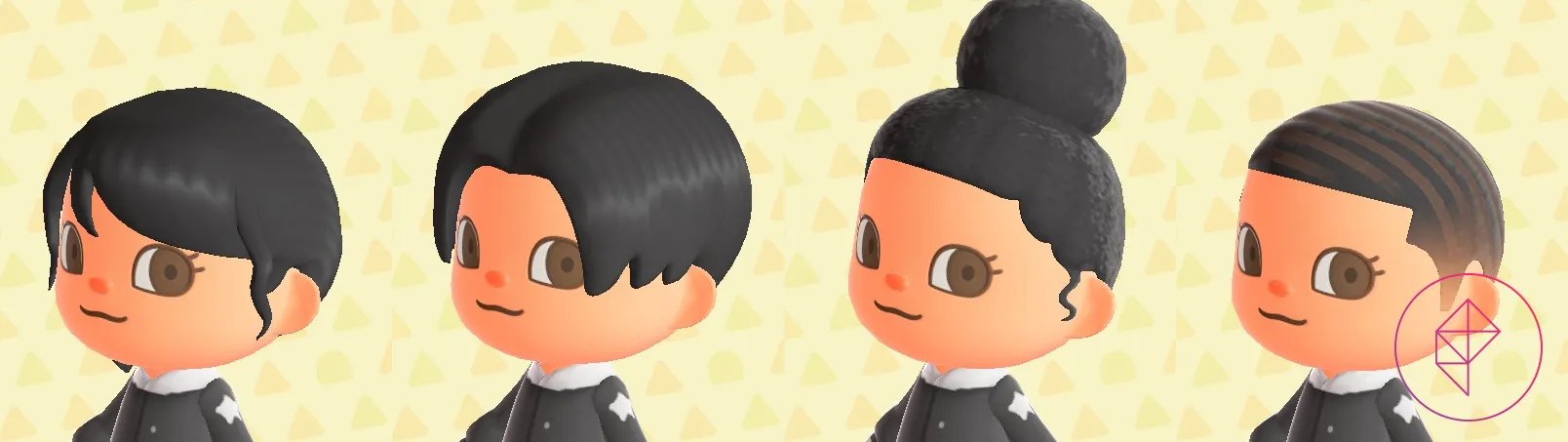 ANIMAL CROSSING: NEW HORIZONS TOP FAB HAIRSTYLES (1,200 NOOK MILES)