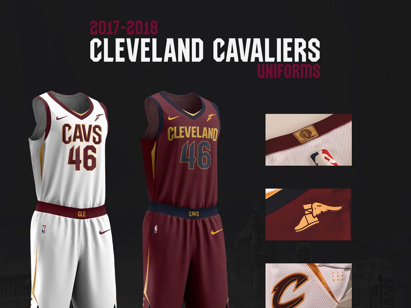 Cavaliers unveil new uniforms for 2017-18 season - Fear The Sword