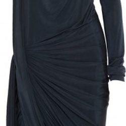 Asymmetric drape crepe-jersey dress, $292.25 (orig. $835)