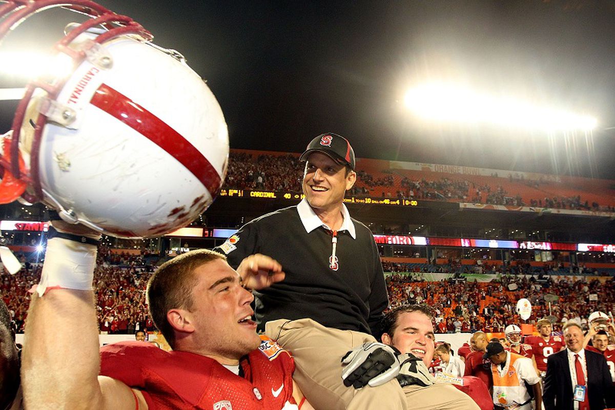 Jim Harbaugh Headed To The NFL, Accepts Head Coach Job With 49ers -  