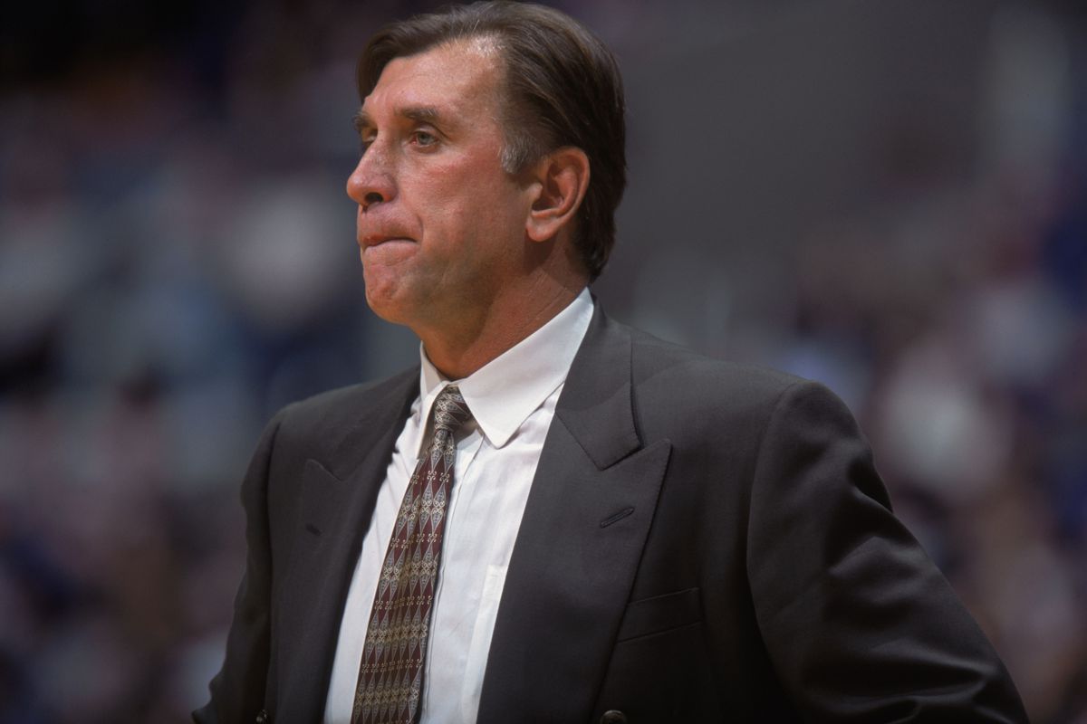 Rudy Tomjanovich watches the action