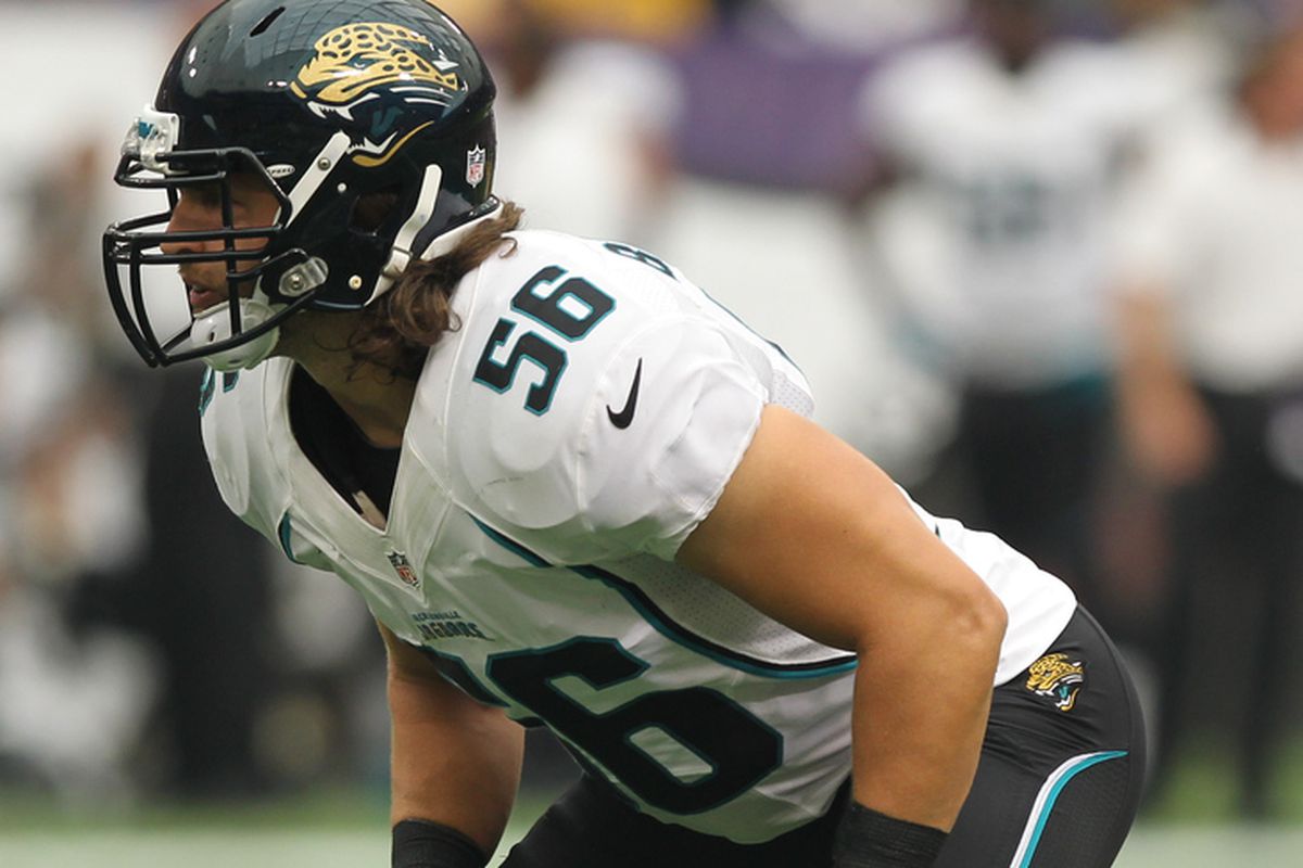 Kyle Bosworth with the Jacksonville Jaguars