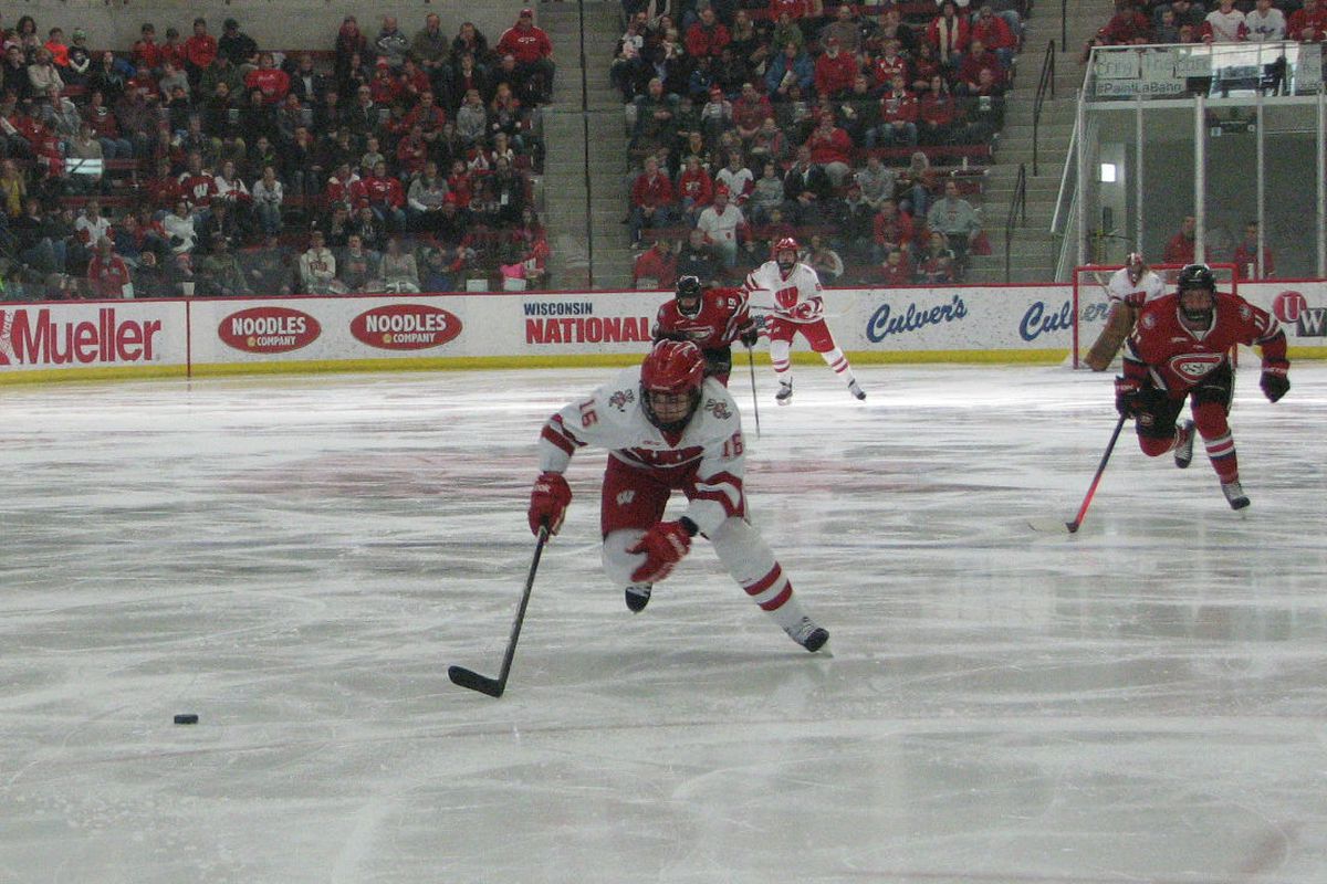 Wisconsin sophomore Sarah Nurse was the MVP of the WCHA Final Faceoff.