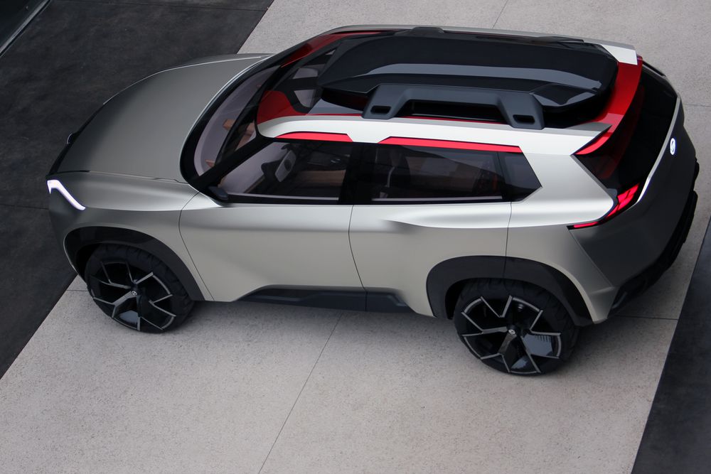 The futuristic Nissan Xmotion SUV concept