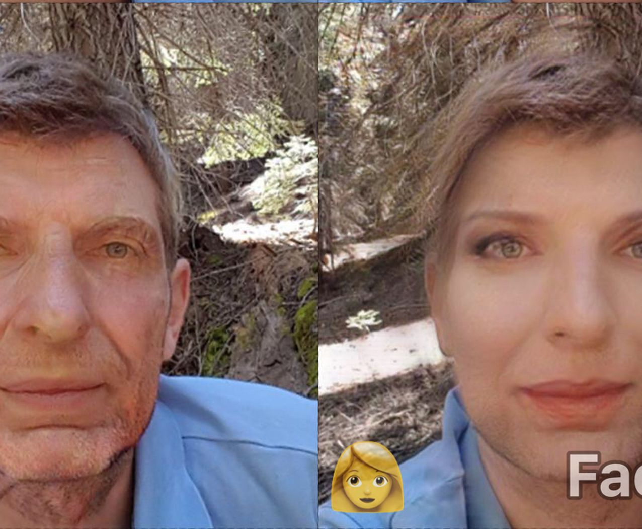 Dapper beneden schoonmaken If you've ever wanted to imagine yourself younger or older — or a different  gender — this new selfie app can help - Vox