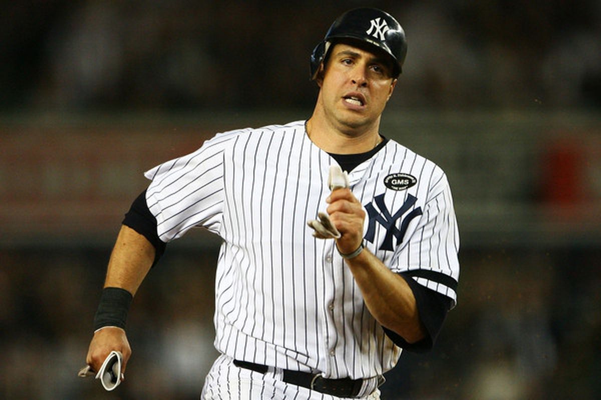 As usual, Mark Teixeira is running and being unintentionally hilarious.