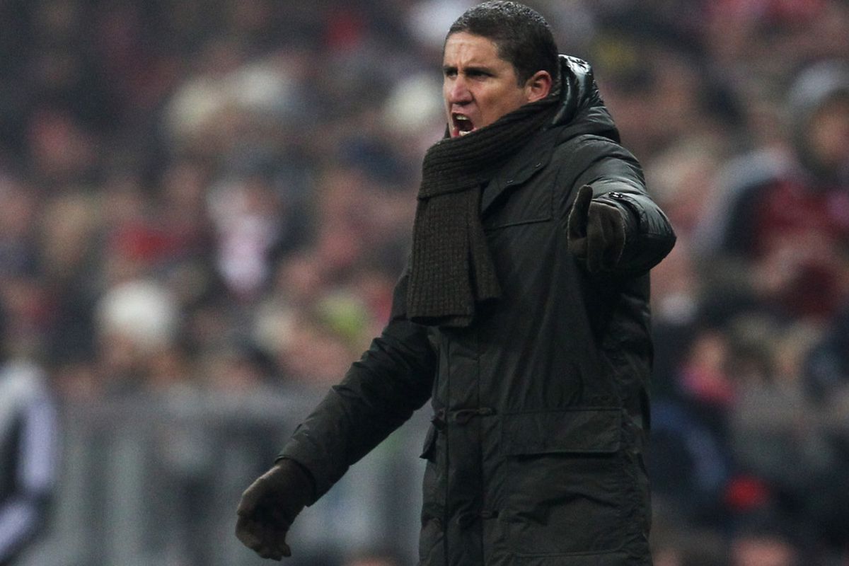 Cold, bleak and lonely. Garrido needs some results, urgently.
