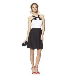 · <a href="http://www.target.com/p/prabal-gurung-for-target-pleated-dress-black-white/-/A-14330633#?lnk=sc_qi_detaillink">Pleated dress in black and white</a>, $49.99: Only sizes 12 through 16 remaining