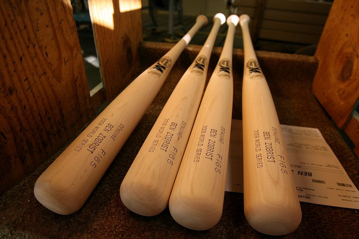 World Series Bats in Production