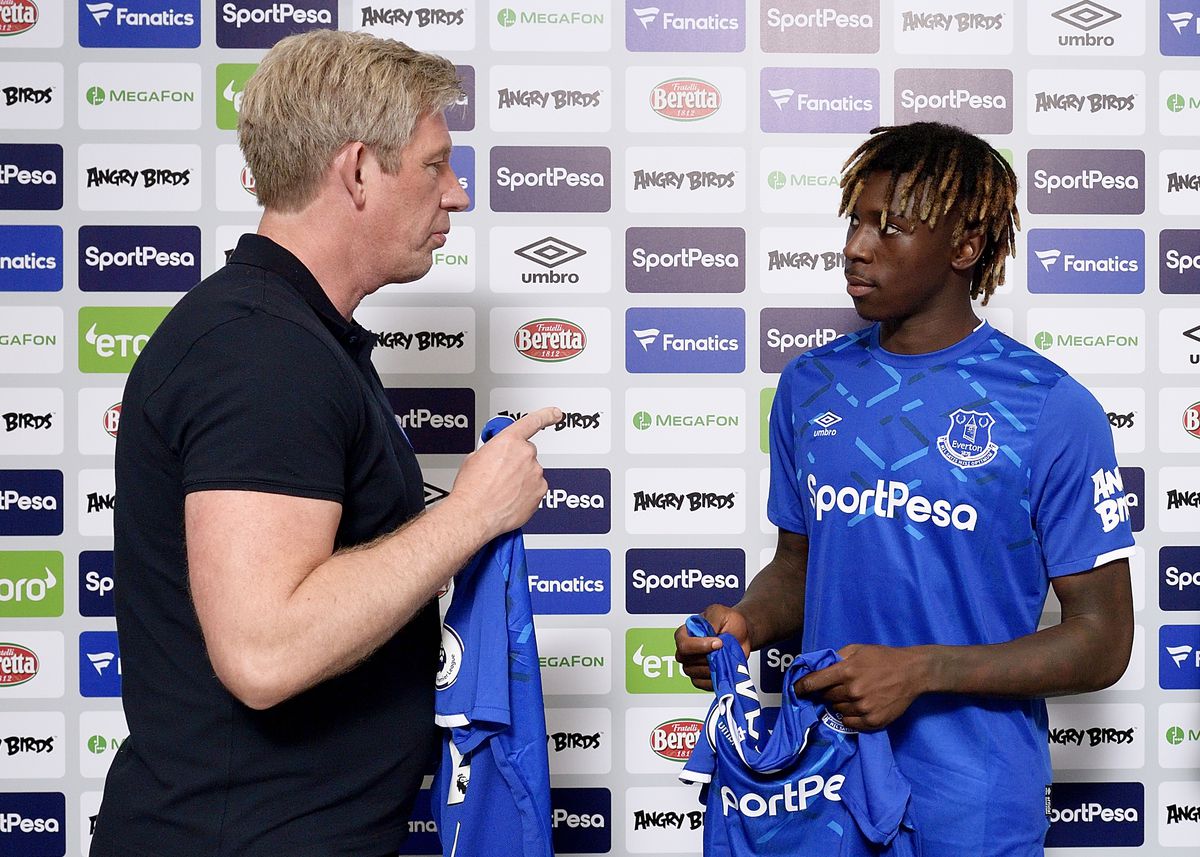 Everton Unveil New Signing Moise Kean