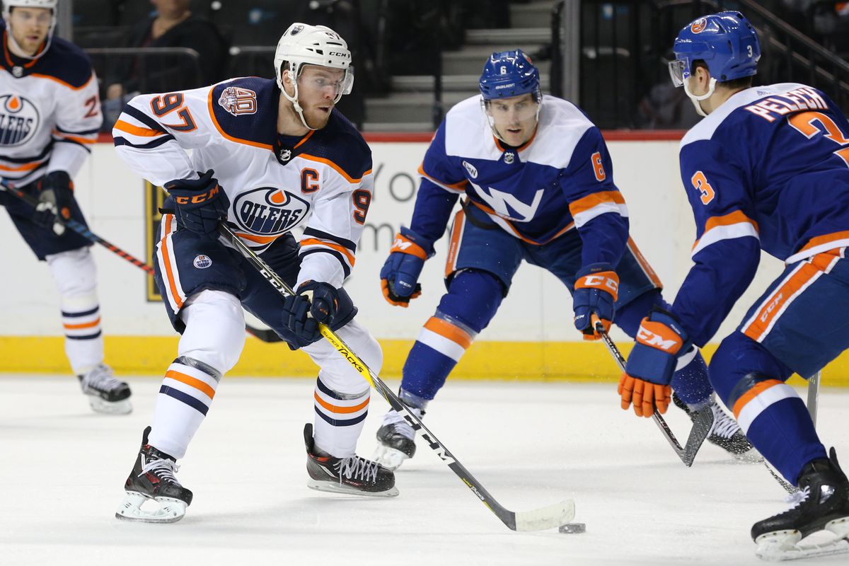 NHL: Edmonton Oilers at New York Islanders