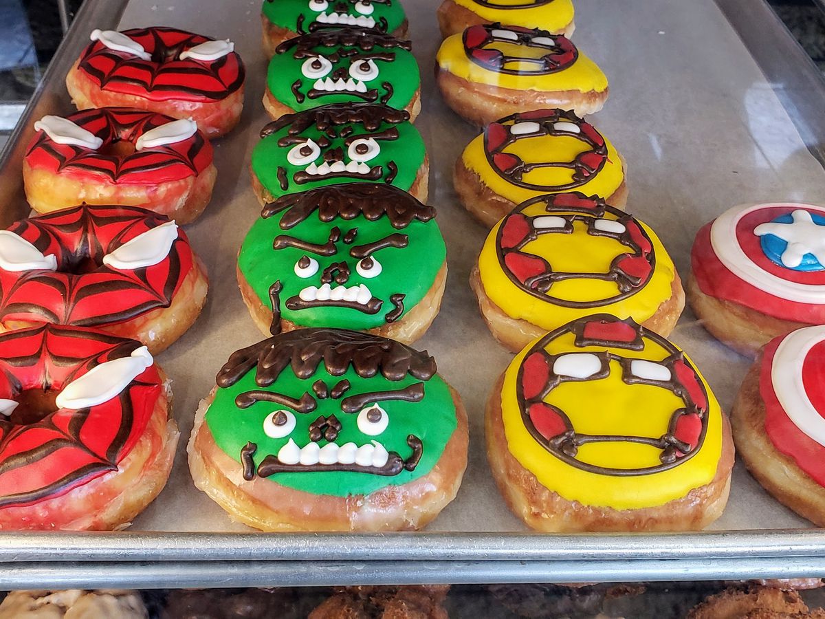 Superhero options from Colorado Donuts