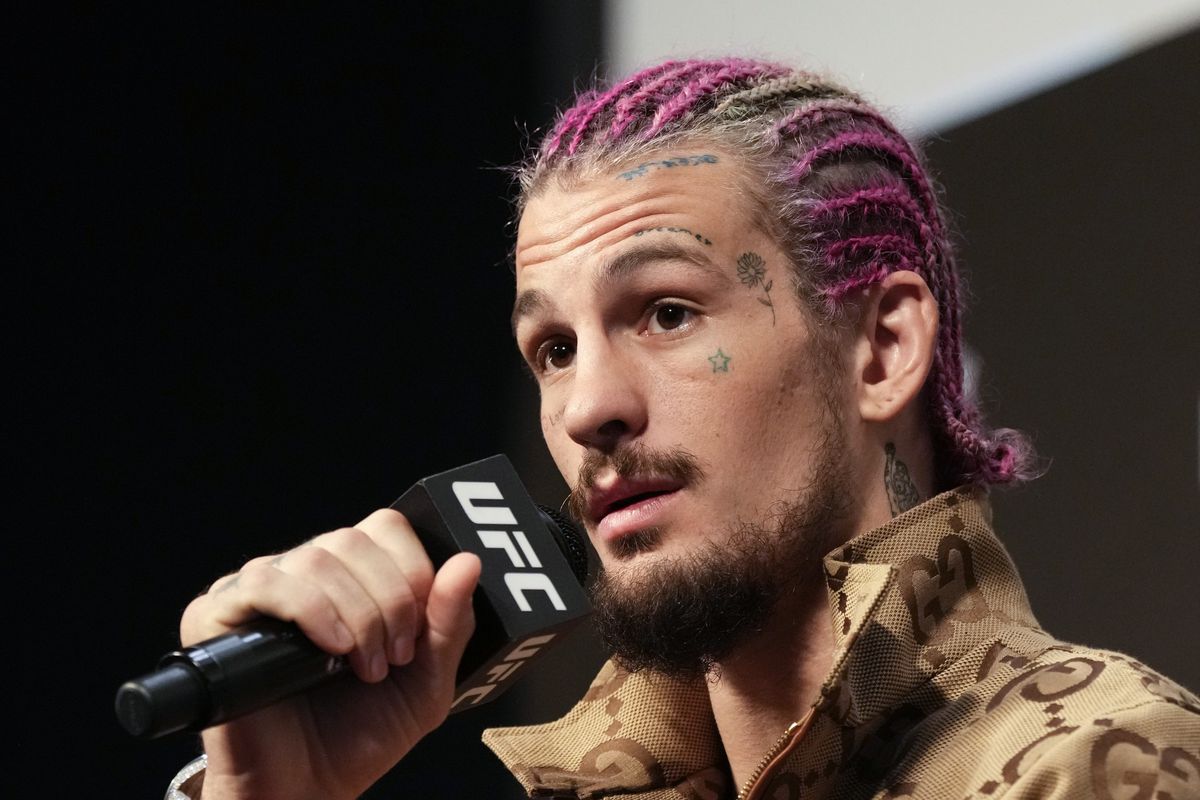 Sean O’Malley at the UFC 280 press conference.