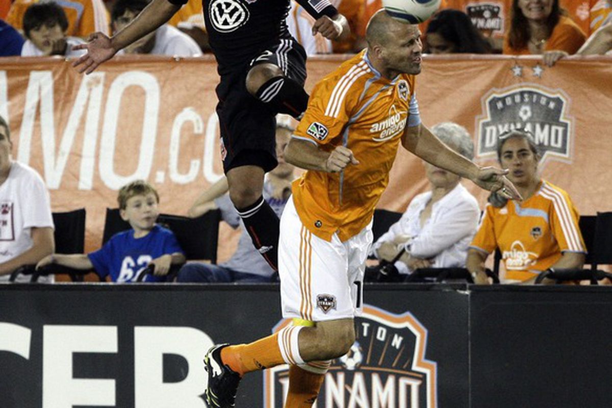 Newly named RSL assistant coach Craig Waibel is fouled in a 2010 file photo.