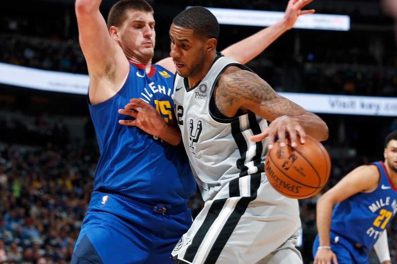 Aldridge played an excellent two-way game