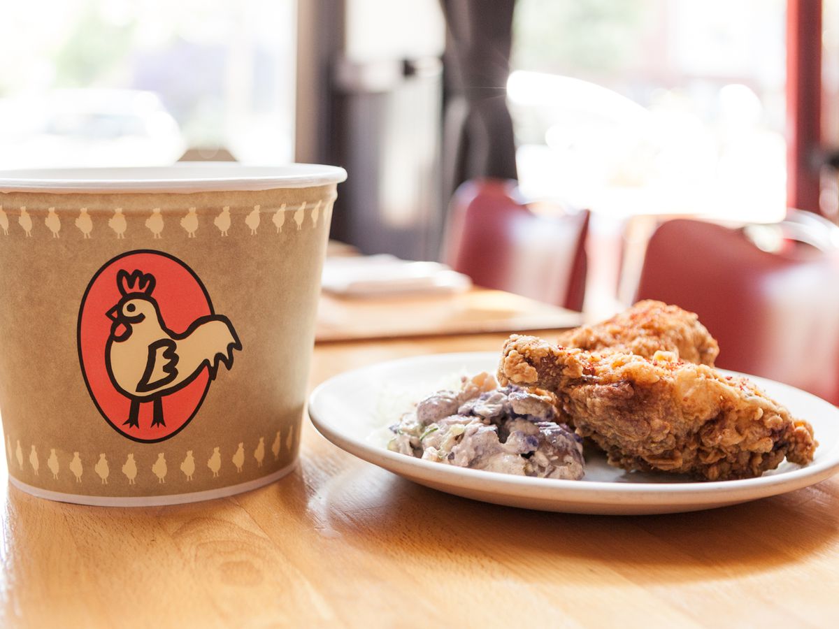 Fried chicken to go from Hopscotch