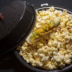 Popcorn: Meyer lemon, fennel, guanciale