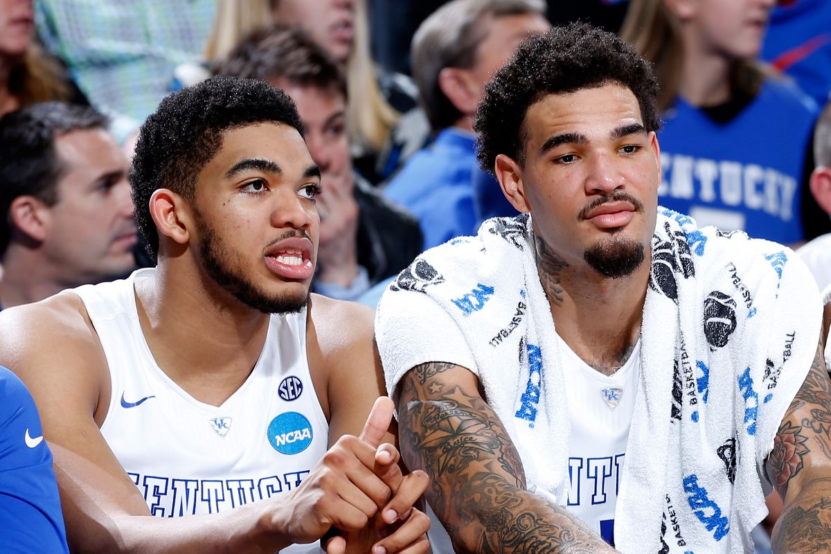 Karl-Anthony Towns and Willie Trill Cauley-Stein are the top two former Wildcats off the board.