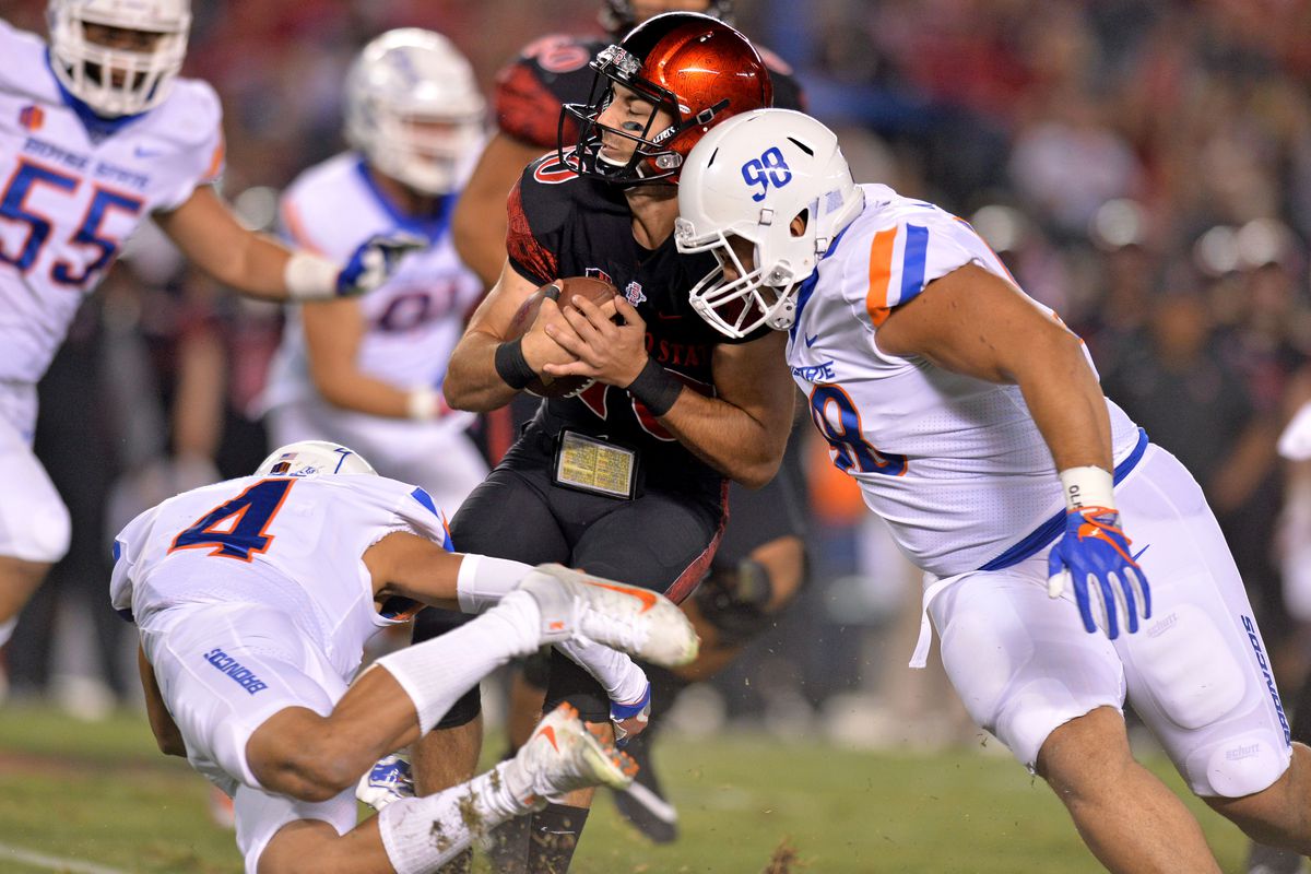 NCAA Football: Boise State at San Diego State