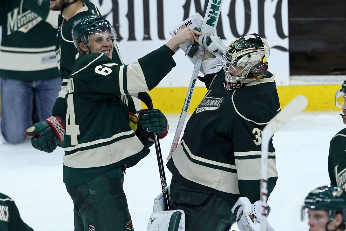 I like to imagine all Granlund high-fives look like this.