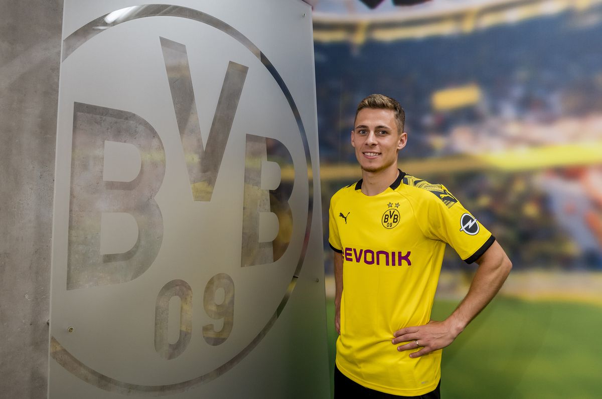 Borussia Dortmund Unveils New Signing Thorgan Hazard