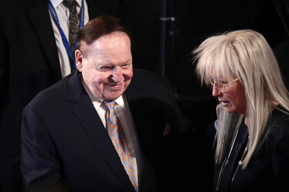 Conservative megadonor Sheldon Adelson attended the September 26, 2016 debate between Donald Trump and Hillary Cinton.