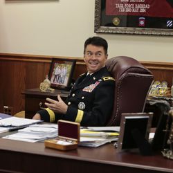 Maj. Gen. Jefferson Burton, who grew up in Payson, was appointed adjutant general of the Utah National Guard in 2012, making him responsible for 7,300 soldiers and airmen.
