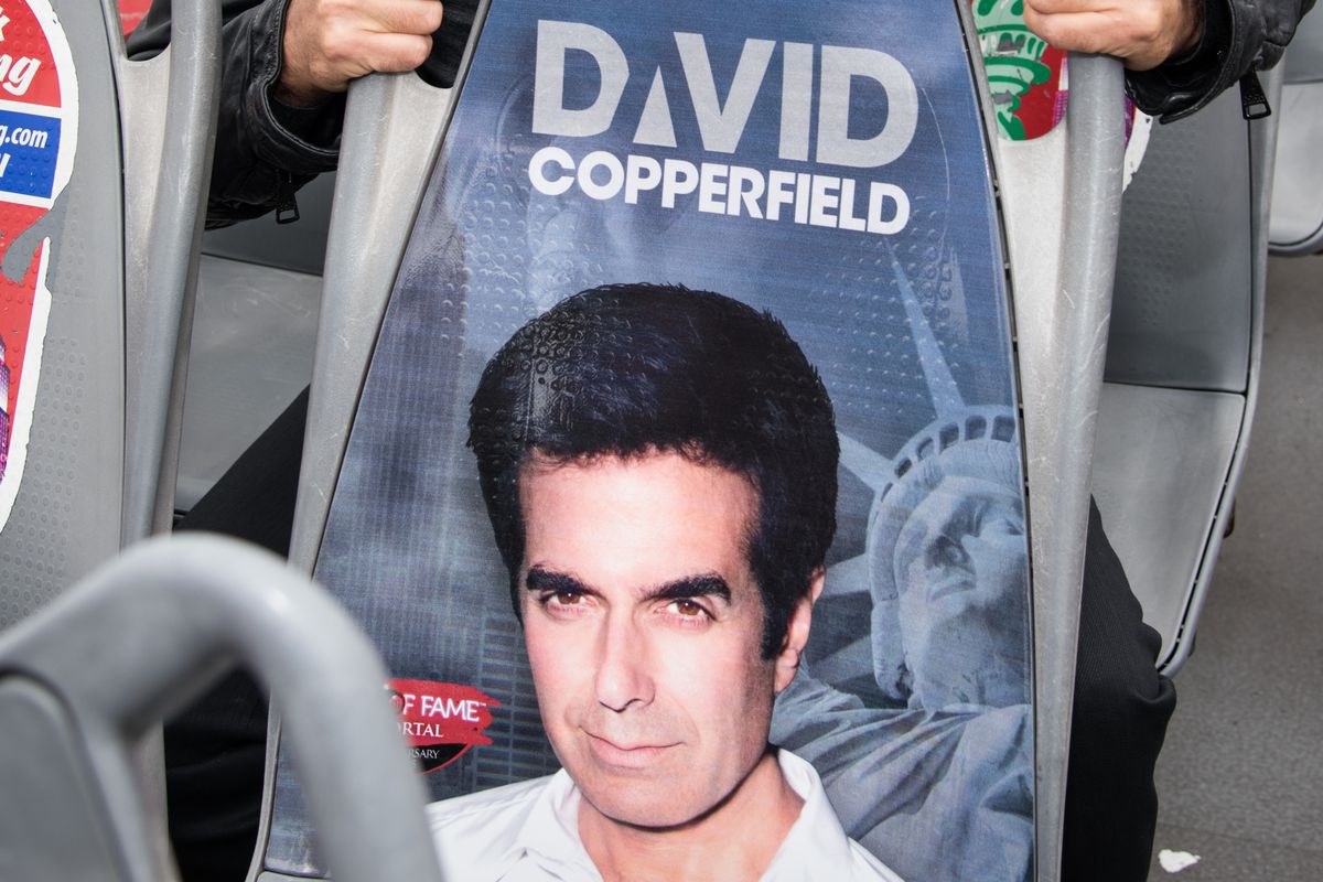 David Copperfield Ride Of Fame Induction Ceremony