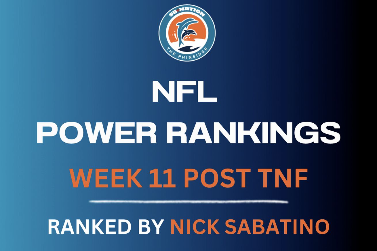 NFL Power Rankings Week 11 Post TNF: Bengals & Browns Plummet