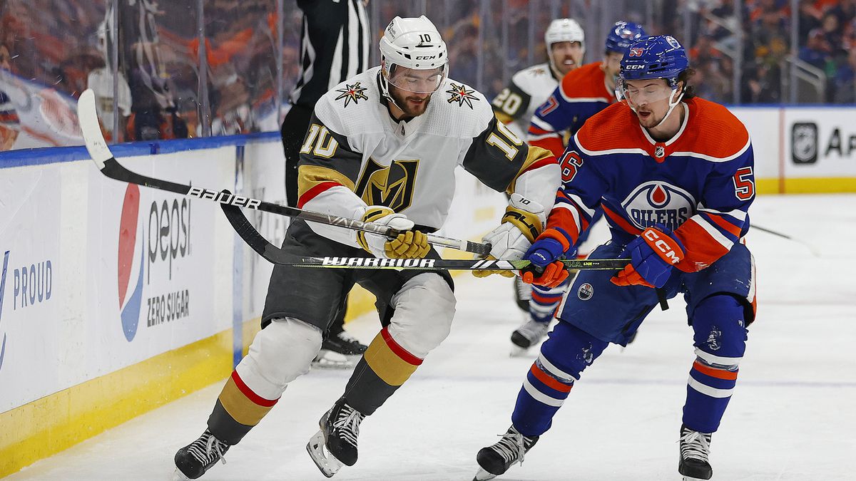 NHL: Vegas Golden Knights at Edmonton Oilers