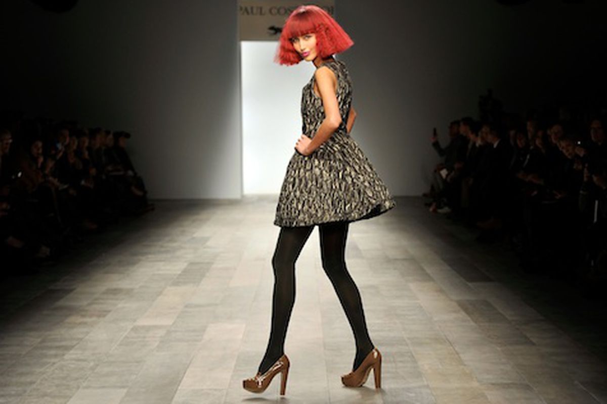 London Fashion Week kicks off with Paul Costelloe, photo credit: Getty Images