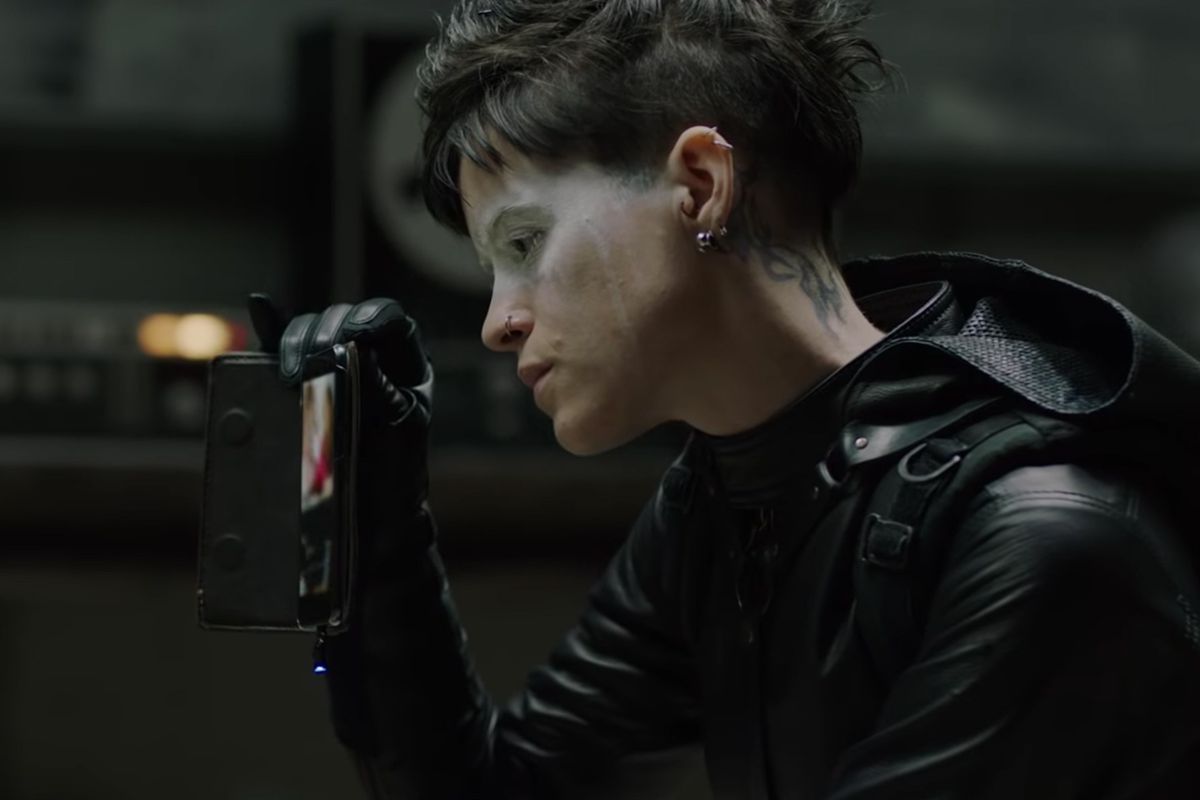 Claire Foy in The Girl in the Spider’s Web.