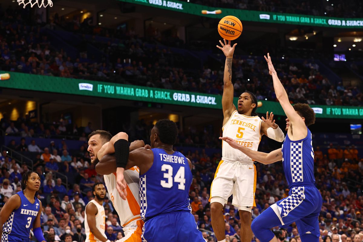 NCAA Basketball: SEC Conference Tournament-Tennessee vs Kentucky