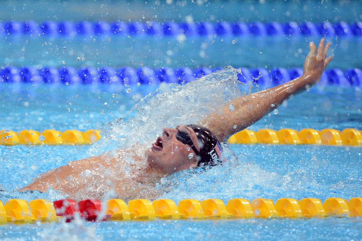 Florida's Ryan Lochte won his fourth and fifth medals today.