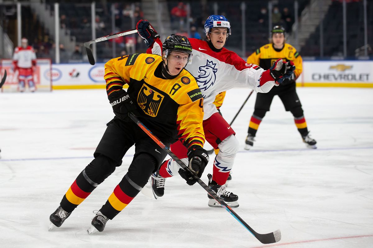Germany v Czechia: Preliminary Round Group A - 2022 IIHF World Junior Championship