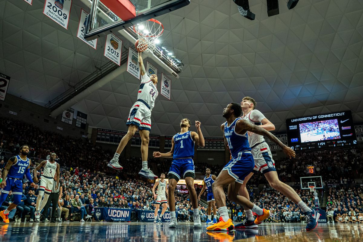 NCAA Basketball: Seton Hall at Connecticut