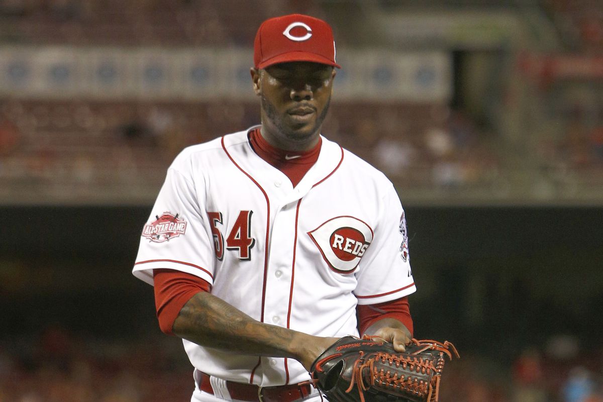 Could the Astros be working on a deal to bring a closer like Aroldis Chapman to Houston?