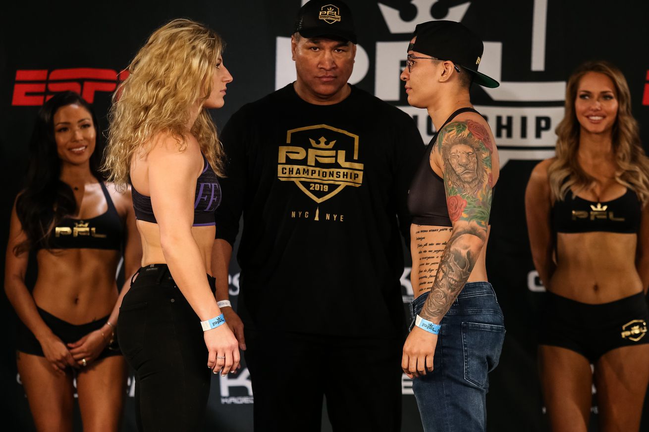 Larissa Pacheco: Kayla Harrison’s GOAT talk is ‘marketing,’ other fighters are ‘1,000 times better than her’