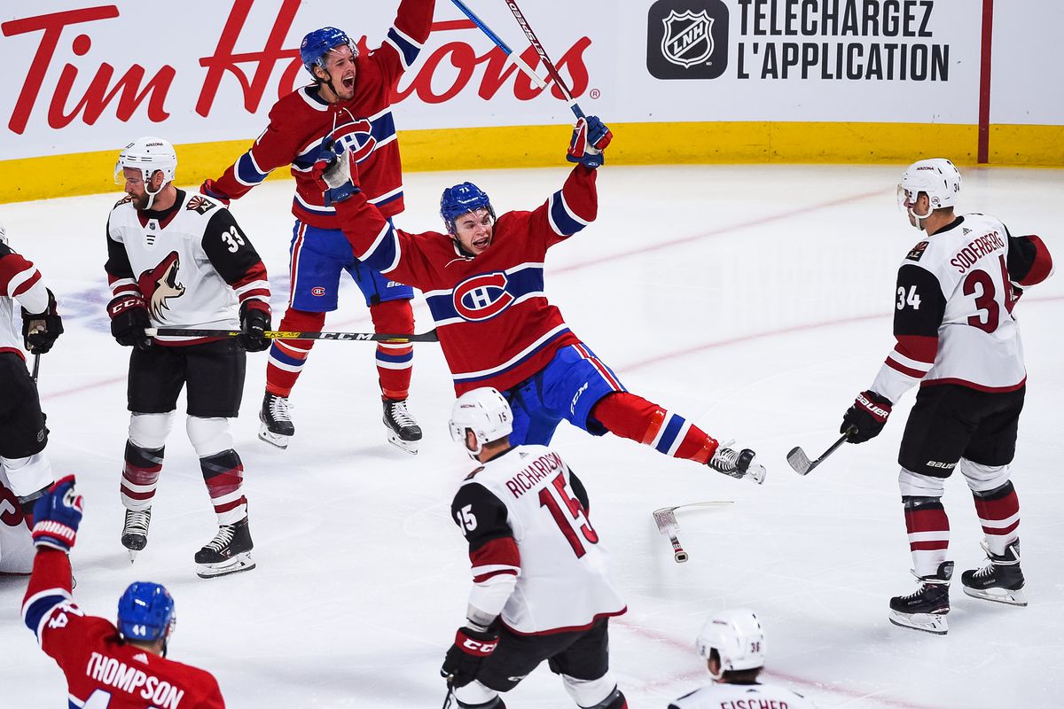 NHL: FEB 10 Coyotes at Canadiens