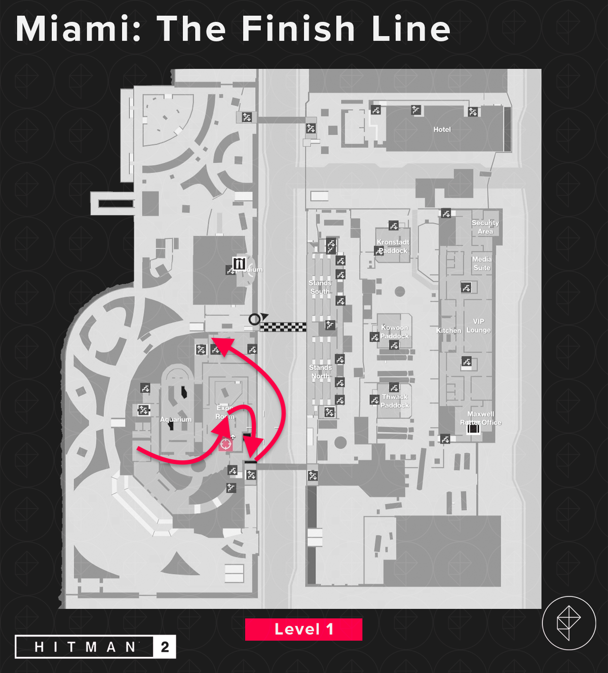 Hitman 2 Miami The Finish Line Mission Stories