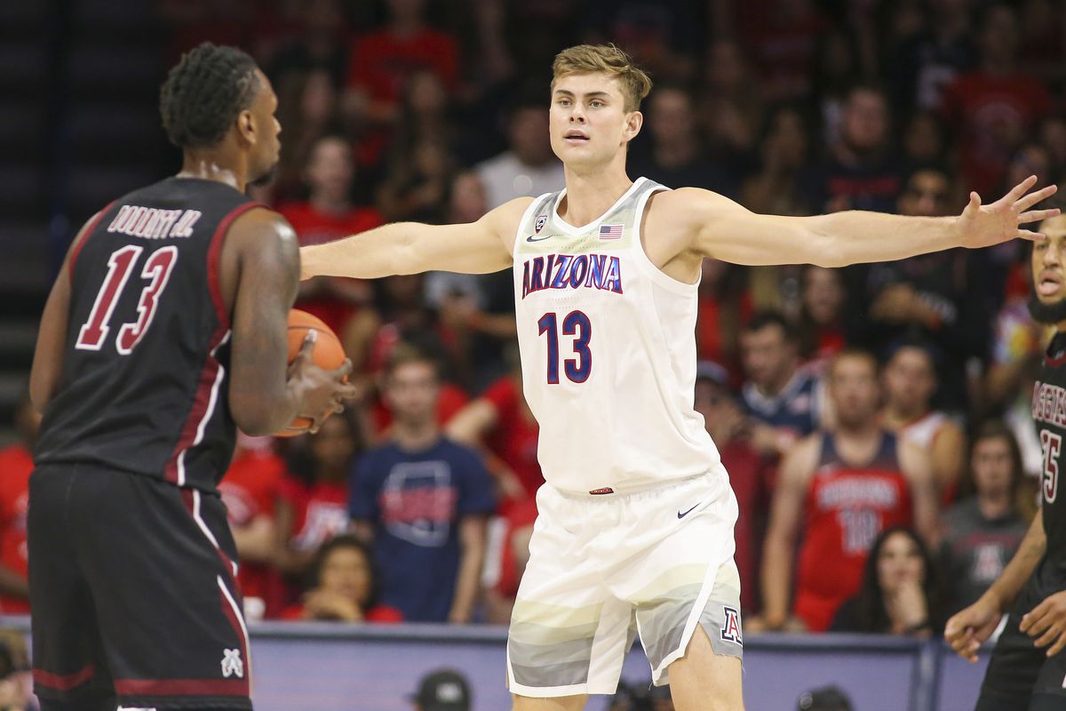 arizona-wildcats-stone-gettings-forward-concussion-facial-fracture-wooden-baylor-miller-injury-2019