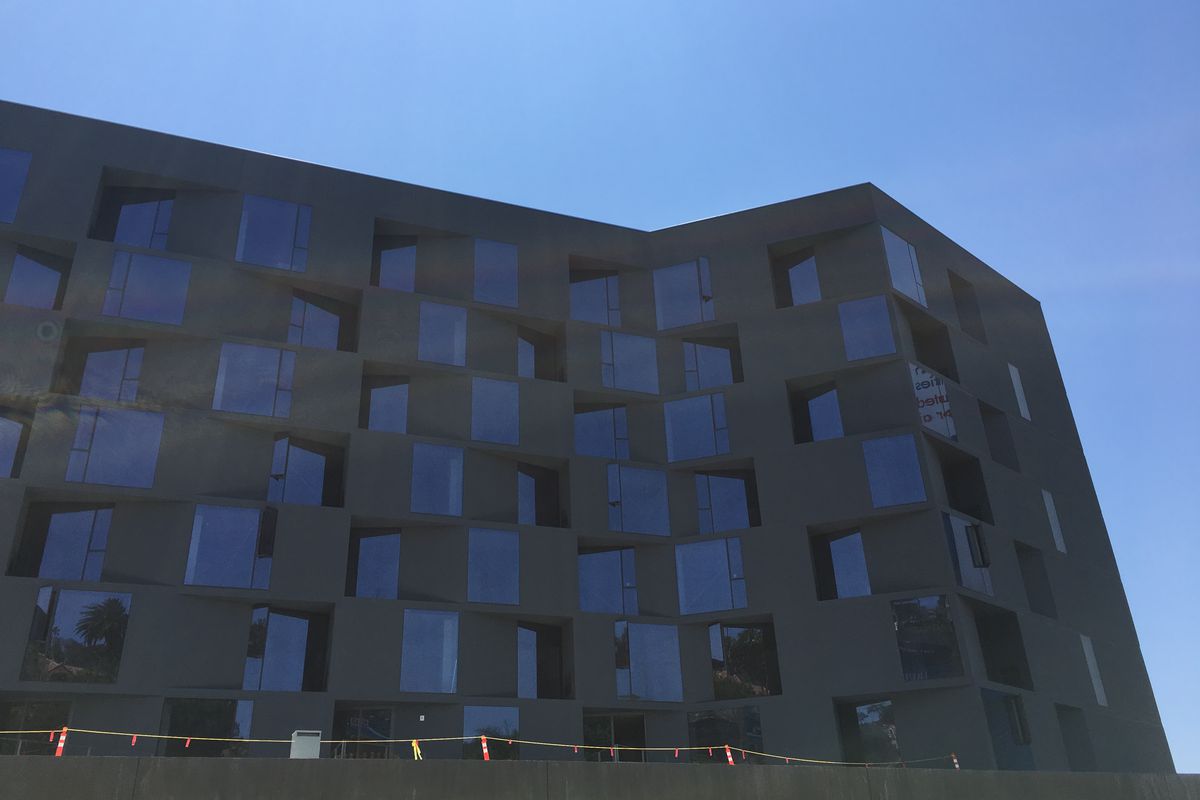 A December 2016 photo of the project at 8500 Sunset. 