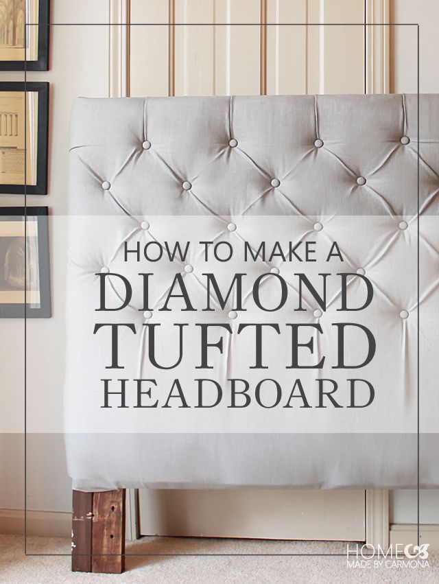 <p>Upholstered headboards became a huge design trend a few years back, but many have found that this approach to the bedroom-furniture staple is, well, just super comfy. Readymade options were so pricey, though, that many DIYers made their own. This tutorial is a good one to look at if you want to get this look without breaking the bank. See the full tutorial at <a href="http://www.homemadebycarmona.com/make-diamond-tufted-headboard/" target="_blank">homemadebycarmona.com</a></p> <h2>2. Armchair