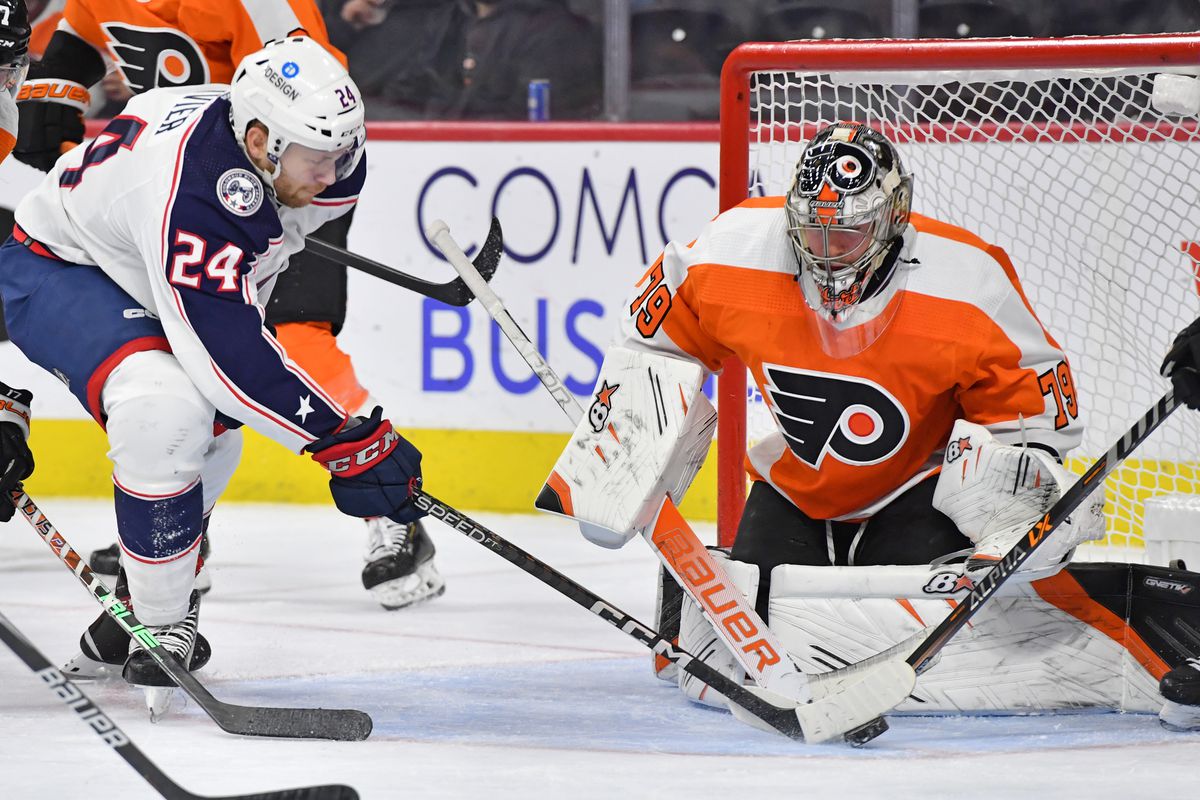 NHL: Columbus Blue Jackets at Philadelphia Flyers