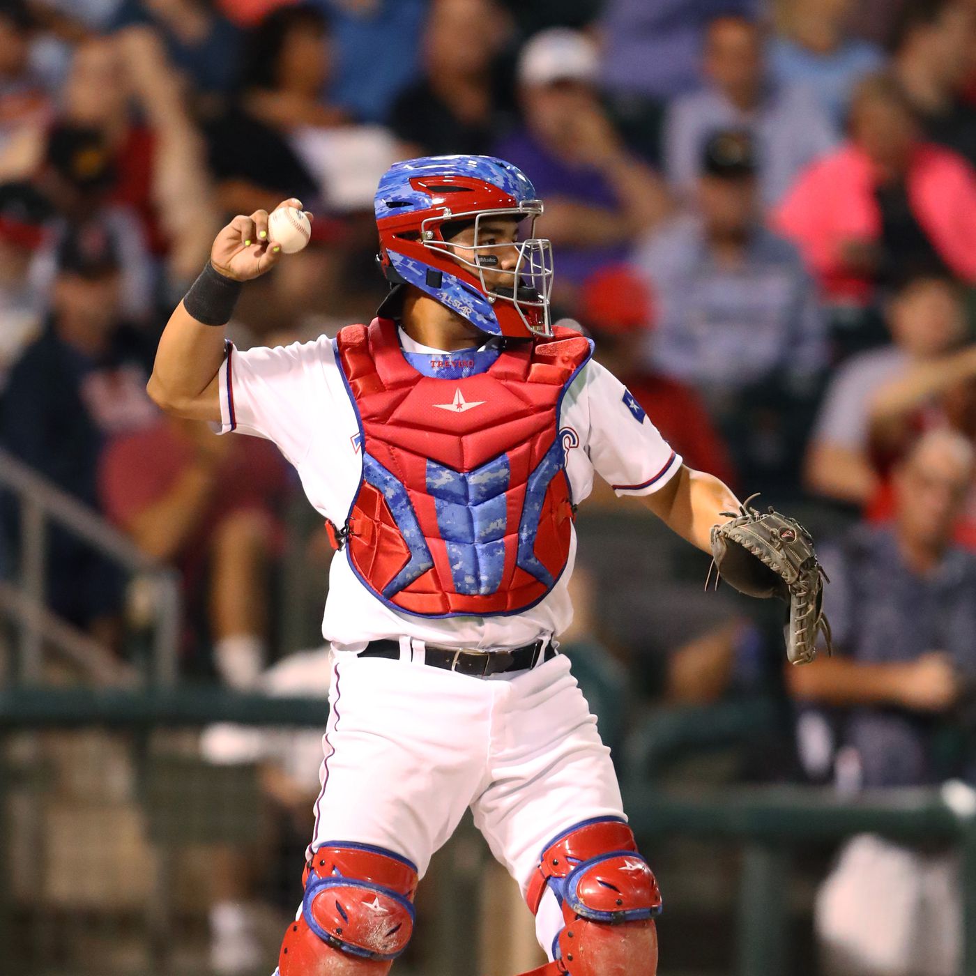 Pay attention to Rangers catching prospect Jose Trevino - Minor