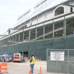 West side of the ballpark - 