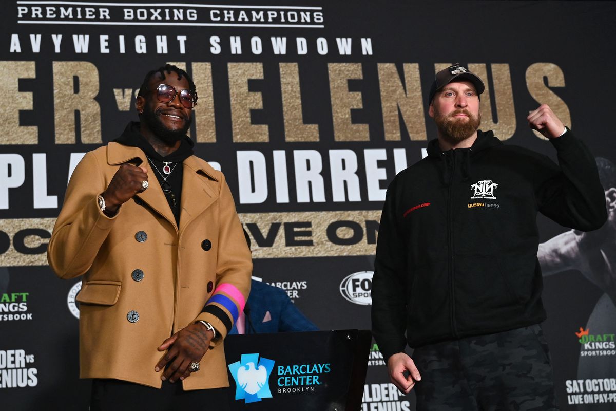 Deontay Wilder and Robert Helenius were professional, while Caleb Plant and Anthony Dirrell turned up the trash talk 