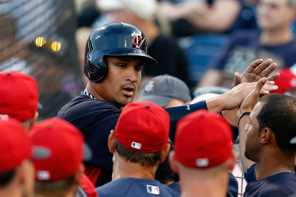 It appears as though Oswaldo Arcia will be high-fiving teammates from the major league squad a little more often in the coming days.